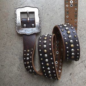 Western Studded Belt